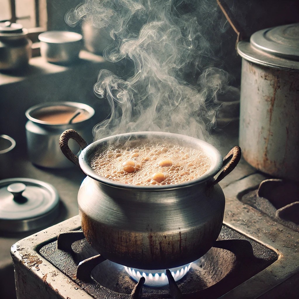 Close up of Coffee Machine